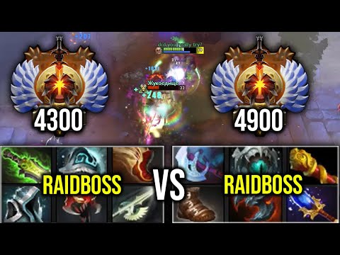 RaidBoss Pudge vs RaidBoss Medusa | OMG Immortal EPIC BATTLE!!