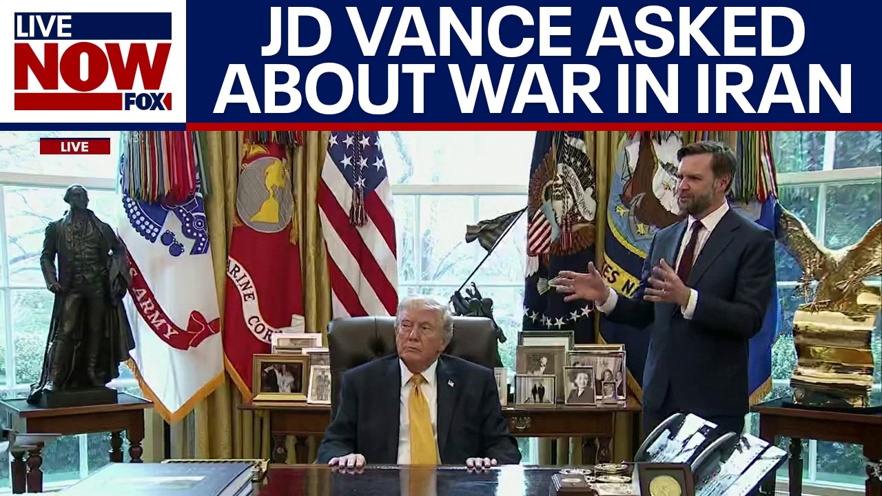 Vance asked about past statements on war in Iran