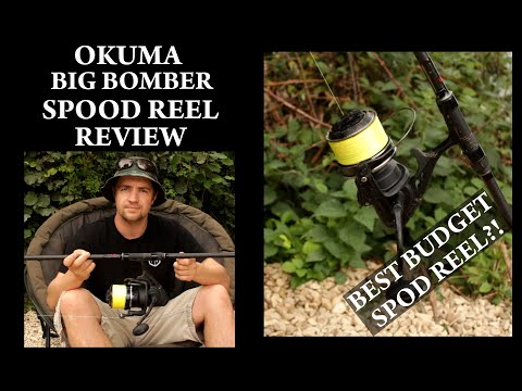 Kołowrotek Okuma Big Bomber Spod BBS 8000S film wideo