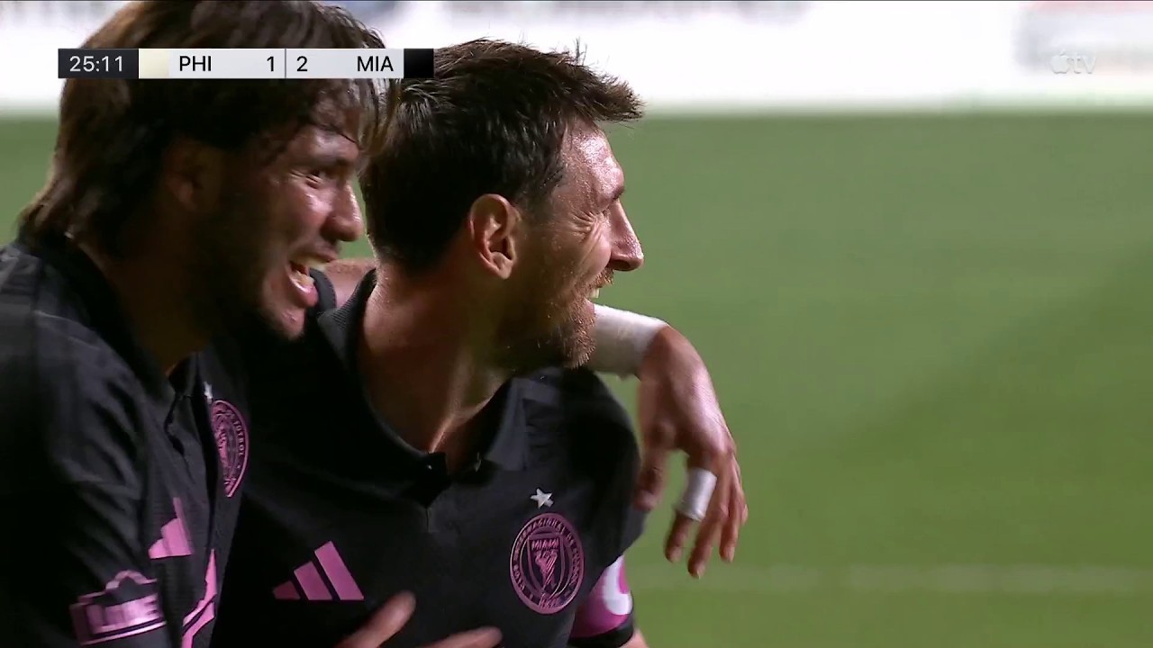 💪 GOL Lionel Messi | Philadelphia Union 1-2 Inter Miami | MLS 2026