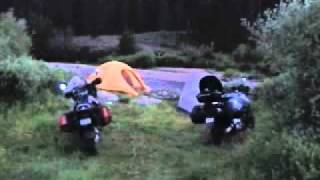 preview picture of video 'July 18, 2008 -  Our first night's camping spot on our way North To Alaska'