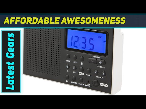 GPX Shortwave Radio R616W: Your Ultimate Portable Global Listener!