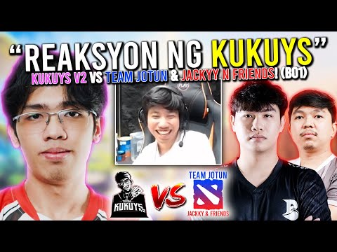 "WATCH PARTY with KUKUYS!"🔥 - KUKUYS V2 vs TEAM JOTUN & TEAM JACKKY (BO1) - ESL OPEN QUALS 2 DOTA 2
