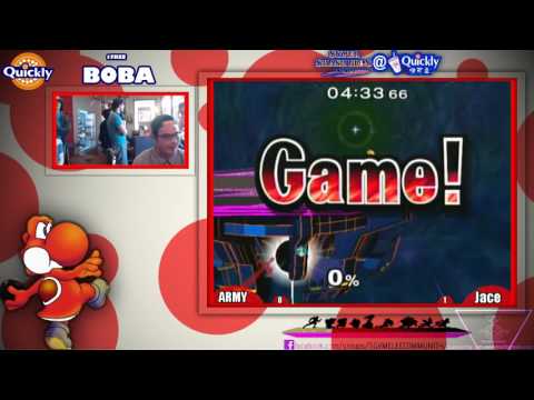 Quickly 4.5 - ARMY (Ice Climbers, Marth) vs Jace (C. Falcon, Peach)