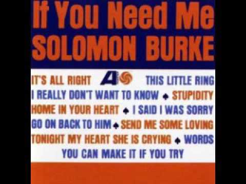 Solomon Burke - If you need me (full album)