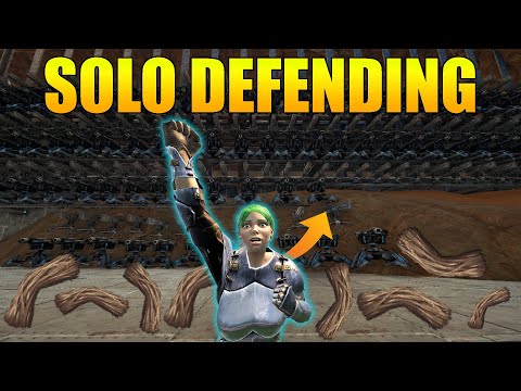 I Spent 80 Hours on a FiberCraft Server - Solo Defending This is what Happens... Ark PvP