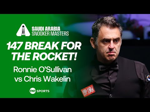 Ronnie O'Sullivan's 147 MAXIMUM BREAK! 🐐 | 2025 Saudi Arabia Masters Snooker Highlights