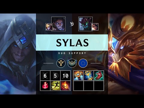 Sylas Support vs Maokai - EUW Challenger Patch 25.12