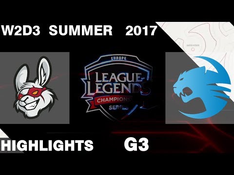 MSF vs ROC | Game 3 | HIGHLIGHTS | EU LCS SUMMER 2017 | Misfits vs Roccat