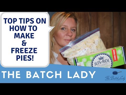 A cheat's guide to making and freezing pies!