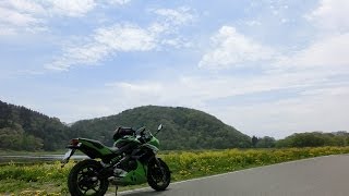 preview picture of video 'Ninja400R 0519猪苗代Touring　帰路番外編'