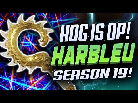 HARBLEU PRO ROADHOG GAMEPLAY! [ OVERWATCH SEASON 19 TOP 500 ]