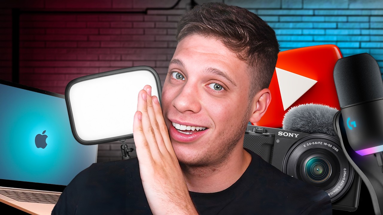 Os 5 Equipamentos Essenciais para produzir vídeos no YouTube
