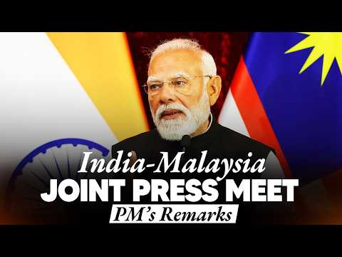 PM Modi's remarks during the joint press meet with Malaysian PM Anwar Ibrahim