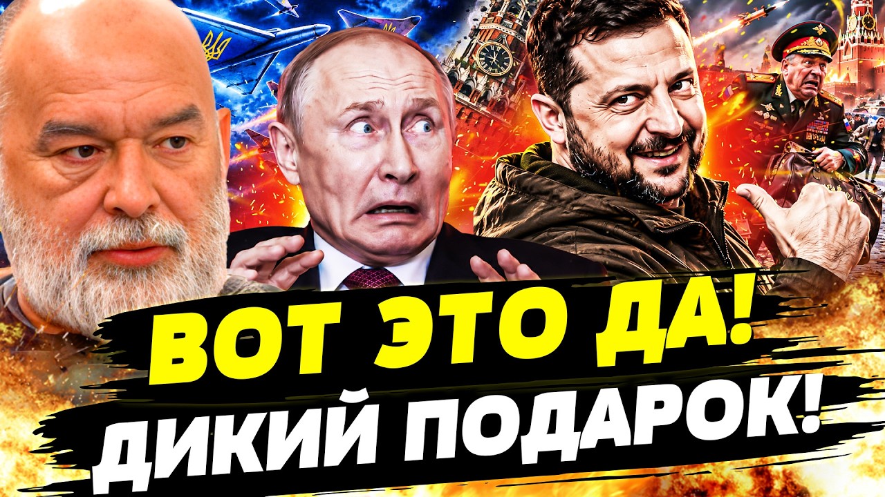 🔴ШОК! ПУТИНУ АЖ ПОПЛОХЕЛО! ДИКИЙ ПОДАРОЧЕК ОТ ЗЕЛЕНСКОГО: КРЕМЛЬ ПОДОРВАЛИ! 