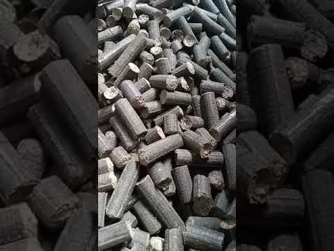 7% 90mm biofuel briquettes, for boiler and cooking fuel, rou...