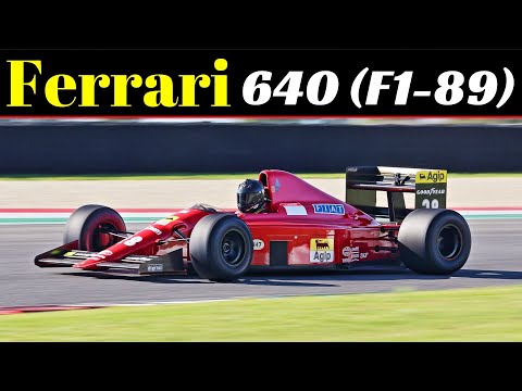 1989 Ferrari 640 F1-89 [Formula One] ex Gerhard Berger - 660Hp 3.5-litre V12 Engine Sound! - Mugello