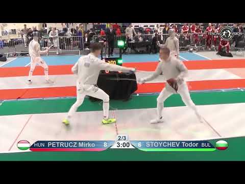 European Championships 2023 JMS - L32 - Mirko Petrucz HUN v Todor Stoychev BUL