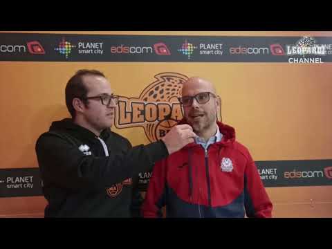 #LeopardiChannel | Coach Spanu dopo Planet Smart City BEA - Collegno Basket