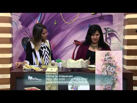 Mulher.com 04/24/2014 Celia Bonomi - Adhesive Painting Part 2/2