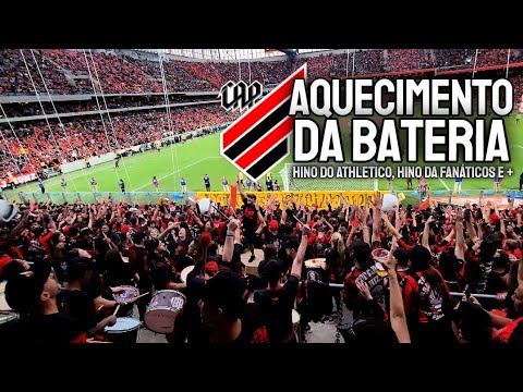 OS FANÁTICOS: hino do Athletico Paranaense, músicas da torcida e aquecimento da bateria 🥁