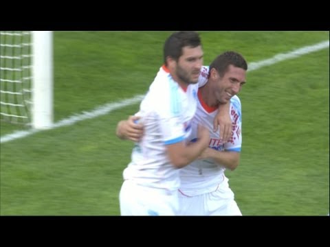 But Morgan AMALFITANO (33') - Olympique de Marseille - Evian TG FC (1-0) / 2012-13