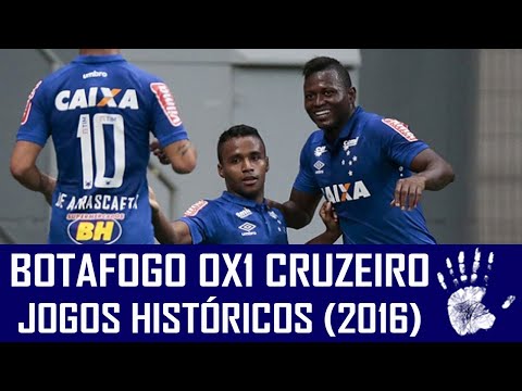 BOTAFOGO 0X1 CRUZEIRO - JOGOS HISTÓRICOS (2016)