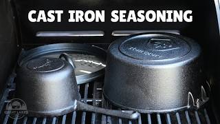 How to Season Cast Iron Pans in BBQ Grill | Great Lakes Country