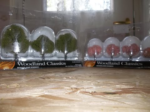 woodland scenics woodland classics trees