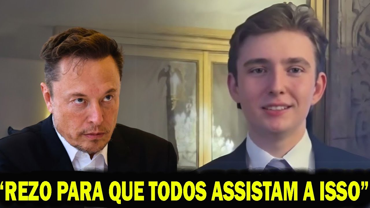 Elon Musk: "Eu te mostro o verdadeiro Barron Trump"
