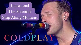 Coldplay Unites Tokyo: 'The Scientist' Heartfelt Sing-Along! #coldplayconcert #coldplayfans