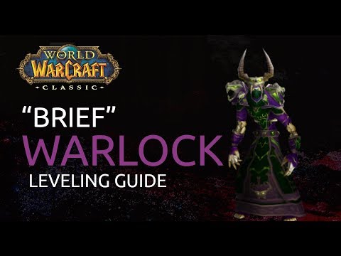 The ULTIMATE classic warlock leveling guide!!!