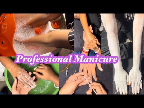 Professional Menicure step by step | manicure at home #manicure