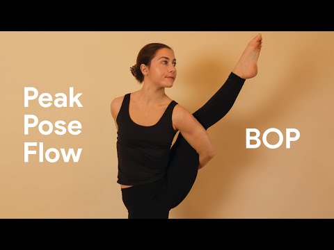 45 Min Intermediate Yoga Flow | Peak Pose Bird Of Paradise