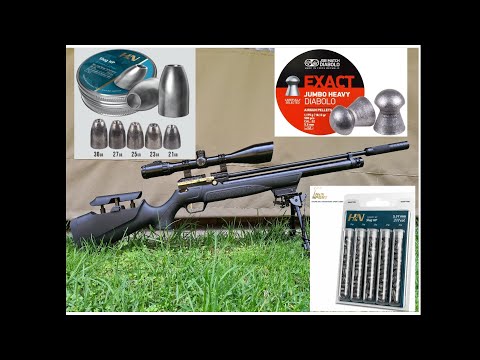 Testing H&N Slugs in Kral Puncher Maxi S 5.5mm