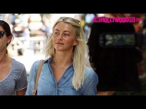 Julianne Hough Shows Off Her Dancer Body In A Cute Denim Romper 9.1.16