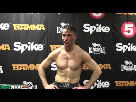 Jay Moogan post fight interview at BAMMA 24