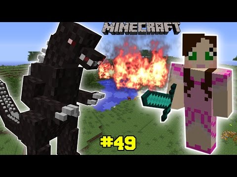 Minecraft: INSANE GODZILLA CHALLENGE [EPS6] [49]