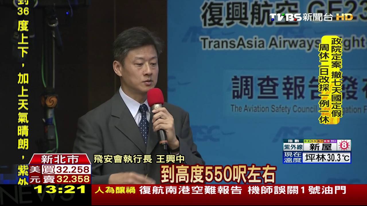 南港空難調查出爐! 機師「誤關油門」釀悲
