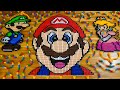 The Super Mario Bros Movie In Dominoes