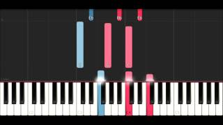 Tinie Tempah - Shadows (SLOW EASY PIANO TUTORIAL INSTRUMENTAL)
