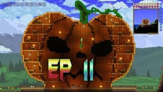 preview picture of video 'Terraria 1.2 Hardmode - Episode 11 - Pumpkin House'