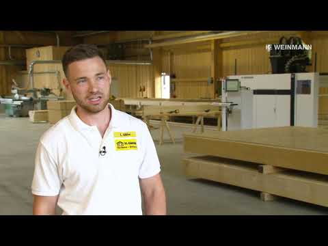 Timber framing with the WALLTEQ M-120