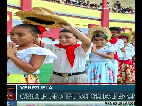 Venezuela: Over 600 children attend traditional 'La Llora' dance seminar