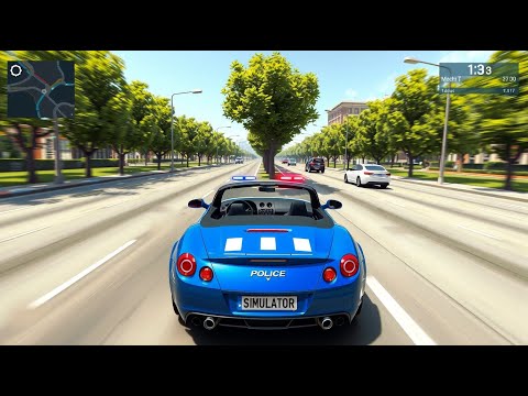 Police Car Chase Simulator 3D - Real Cop Car Driving & Police Chase | Android Gameplay 2025