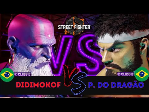 SF6 👊 DIDIMOKOF (Dhalsim) vs PUNHO DO DRAGÃO (Ryu) 👊 Replay Match - Street Fighter 6