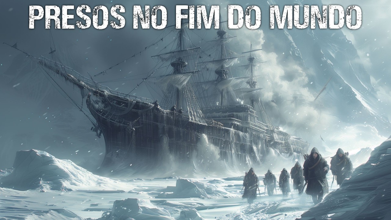 Navio esmagado no gelo Antártico - A história do Endurance