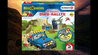 Die rasante Dino-Rallye - Meinung und Regelerklärung (Schmidt Spiele/ Schleich, Kinderspiel)