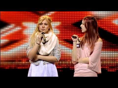 [DK] X Factor 2012 - Sara Og Katrine (HD)