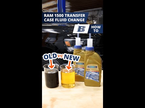 See how to change the transfer case fluid on a Ram 1500 (2011-2022) #shorts